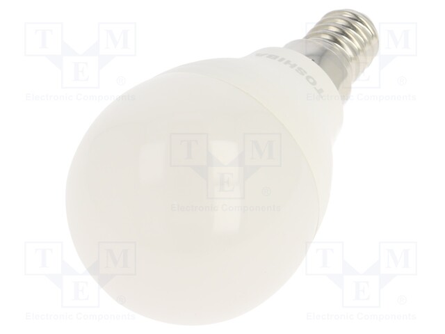 LED lamp; warm white; E14; 230VAC; 806lm; 7W; 180°; 3000K; CRImin: 80