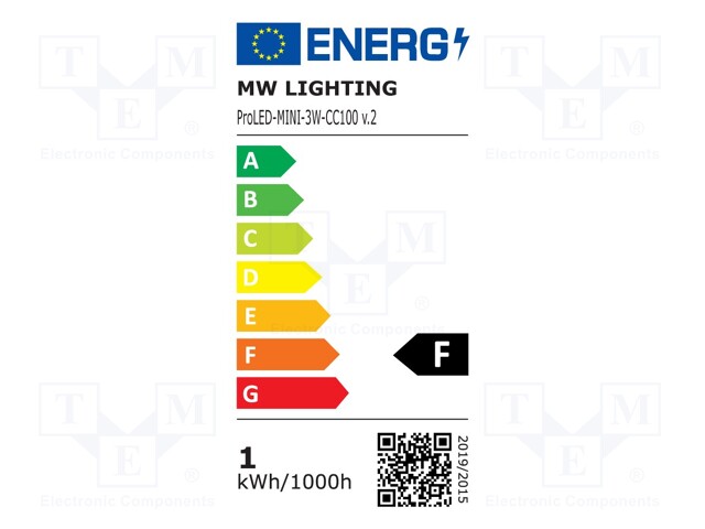 LED; white cold; 7000K; 72lm; 140°; No.of diodes: 3; 8x8x31mm; 60mA