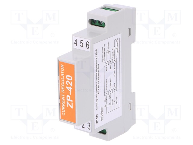 Module: process analogue calibrator; Cur.output: 4÷20mA; DIN