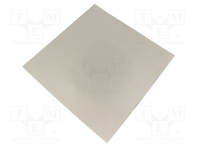 Shielding mat; 240x240x0.05mm; Permeability: 100; self-adhesive