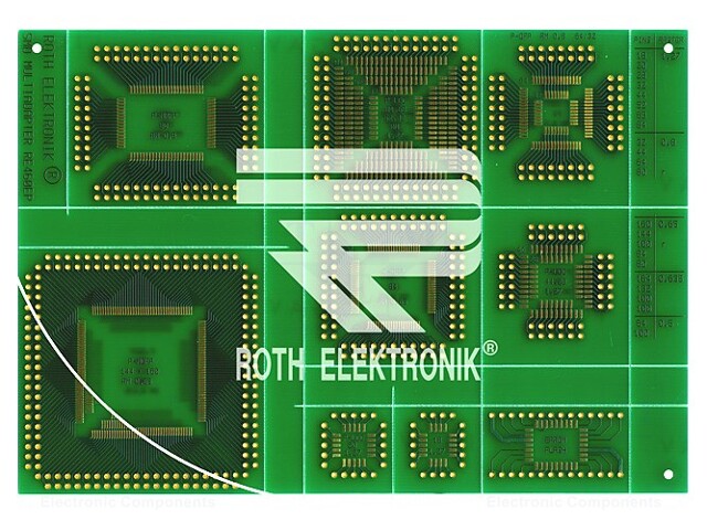 Board: universal; multiadapter; W: 120mm; L: 175mm