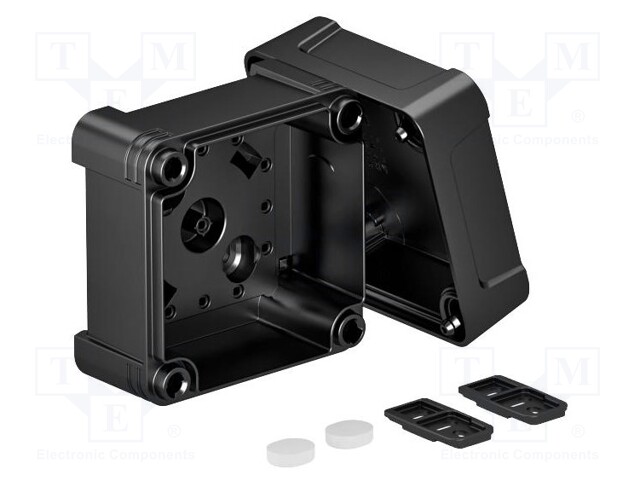 Enclosure: junction box; X: 95mm; Y: 95mm; Z: 72mm; polycarbonate