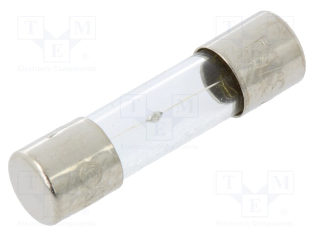 Fuse: fuse; 3.15A; 250VAC; glass; 20x5.2mm; brass; bulk