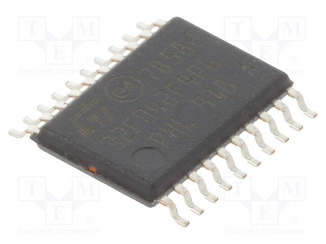 ARM microcontroller; Flash: 16kB; 48MHz; SRAM: 6kB; TSSOP20