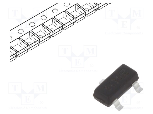 Diode: transil; 230W; 38V; 3A; bidirectional,common anode,double