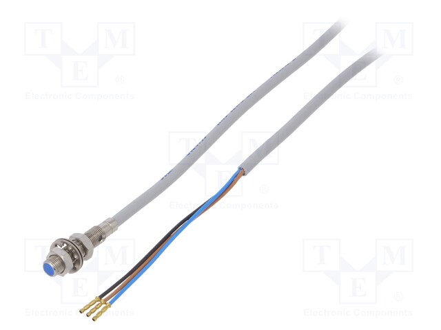 Sensor: inductive; Output conf: NPN / NO; 0÷0.8mm; 10÷30VDC; M5