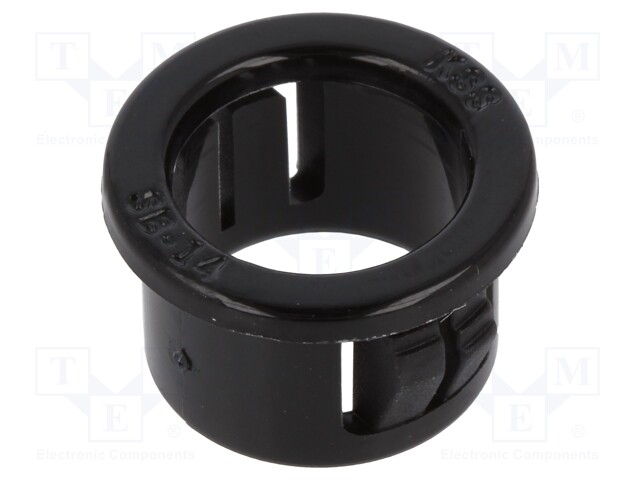 Grommet; Ømount.hole: 14.3mm; Øhole: 11.4mm; black