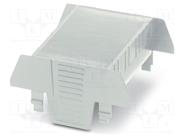 Cover; for enclosures; UL94HB; Series: EH 70; Mat: ABS; grey; 70mm