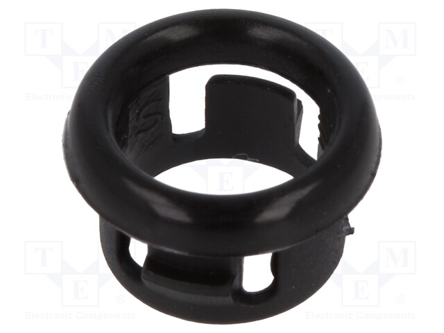 Grommet; Ømount.hole: 7.9mm; Øhole: 6.8mm; black