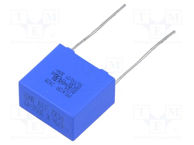 Capacitor: polypropylene; X2; 470nF; THT; ±10%; 15mm; -55÷105°C