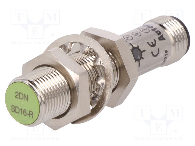 Sensor: inductive; Output conf: NPN / NO; 0÷2mm; 10÷30VDC; M12