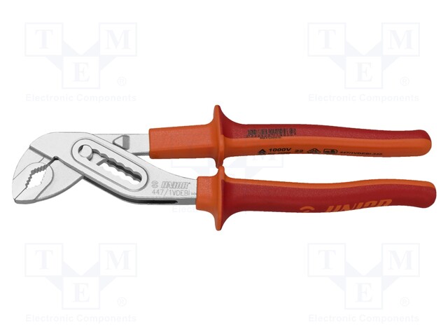 Pliers; adjustable; 240mm