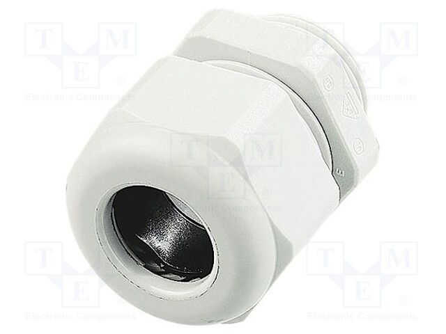 Gland; M32; IP68; 13÷20mm; Mat: thermoplastic; grey