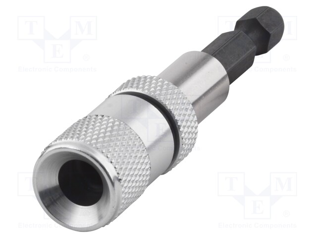 Holders for screwdriver bits; Socket: 1/4"; Overall len: 72mm