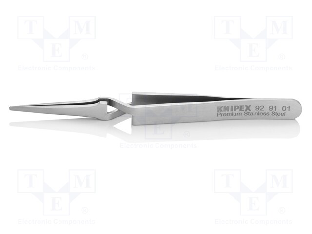 Tweezers; 120mm; for precision works; Blades: straight