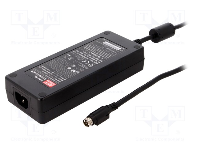 Power supply: switched-mode; 12VDC; 11.5A; 138W; Case: desktop