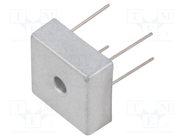 Bridge rectifier: single-phase; Urmax: 600V; If: 25A; Ifsm: 400A