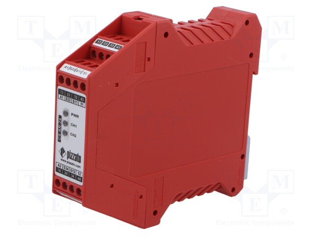 Module: safety relay; Series: CS; Mounting: DIN; -25÷55°C; 24VDC