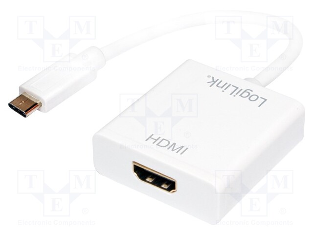 Adapter; HDCP 1.3,HDMI 1.4,USB 3.0; HDMI socket,USB C plug