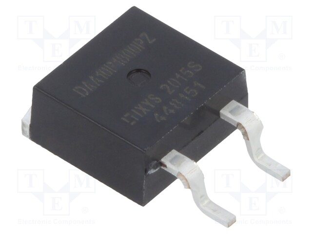 Diode: rectifying; SMD; 1.8kV; 10A; Package: tube; TO263ABHV