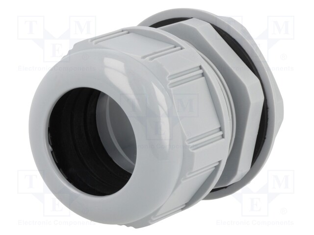 Cable gland; PG36; IP68; Mat: polyamide; dark grey; UL94V-2