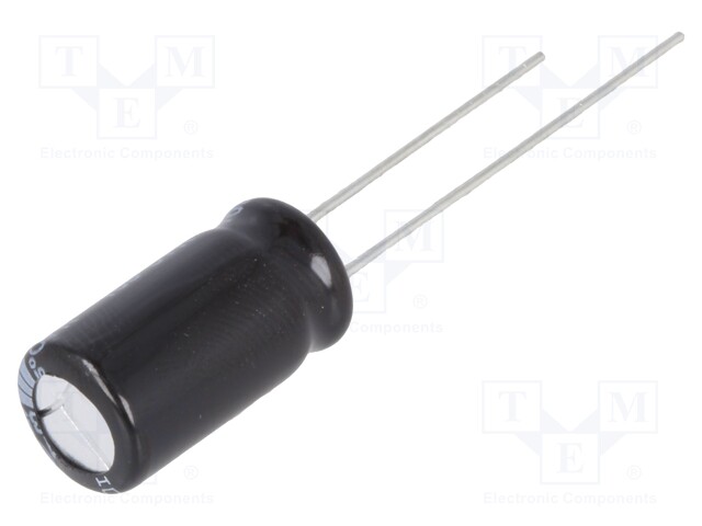 Capacitor: electrolytic; low impedance; THT; 270uF; 35VDC; Ø8x15mm