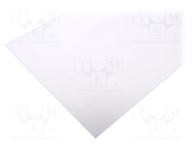 Sheet; Dim: 500x500mm; D: 1.8mm; transparent; Series: AKRYLON XT