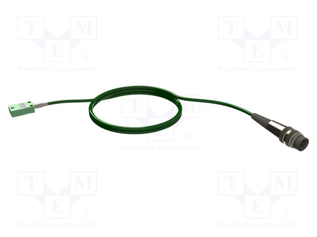 Thermocouple extension; Len: 1m; -25÷90°C; Wire dia: 4mm; 4Ω/m