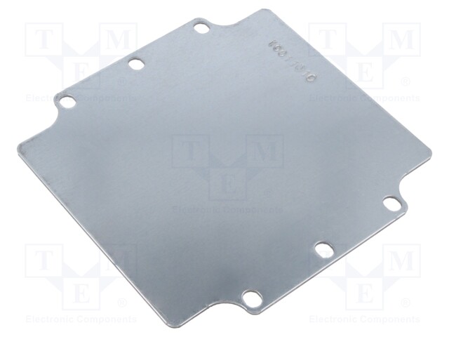 Mounting plate; steel