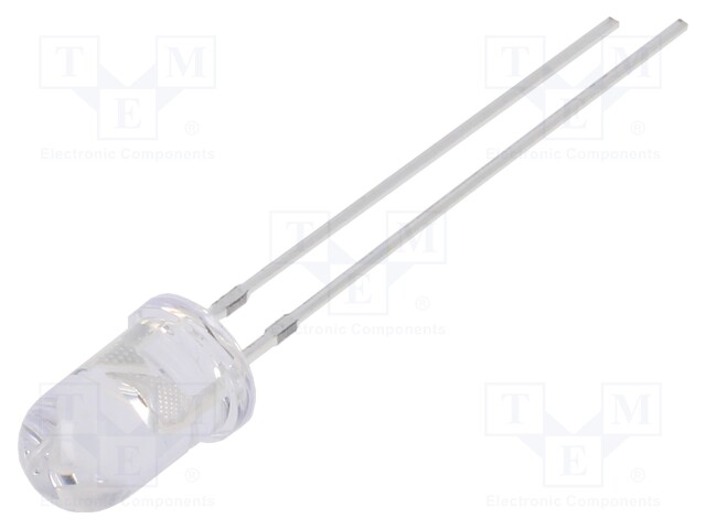 LED; 5mm; yellow; 3000mcd; 30°; 8÷13mA; 3÷13V; Front: convex