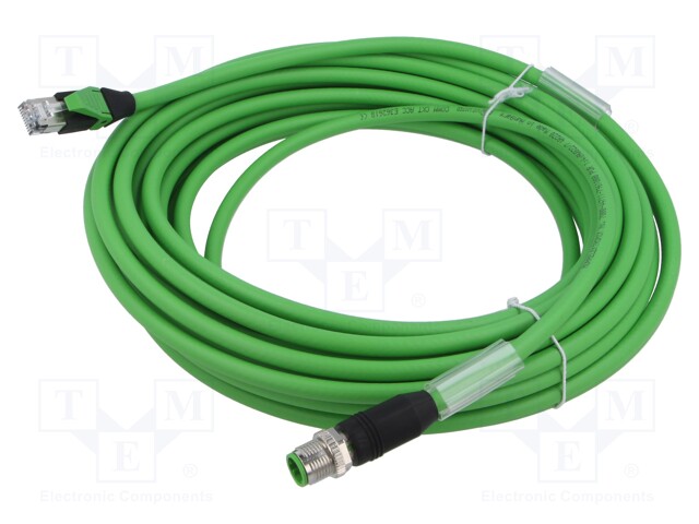 Connection lead; IP20,IP67; 60VDC; 0.5A; 10m; Series: 7000; PIN: 4