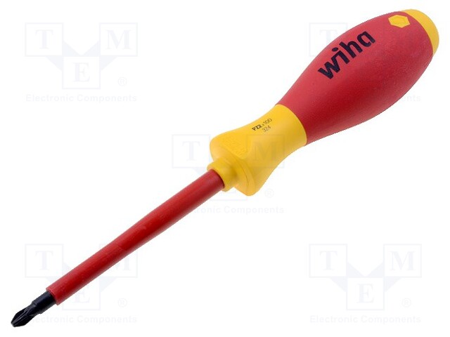 Screwdriver; insulated; Phillips; PZ2; Blade length: 100mm; 1kVAC