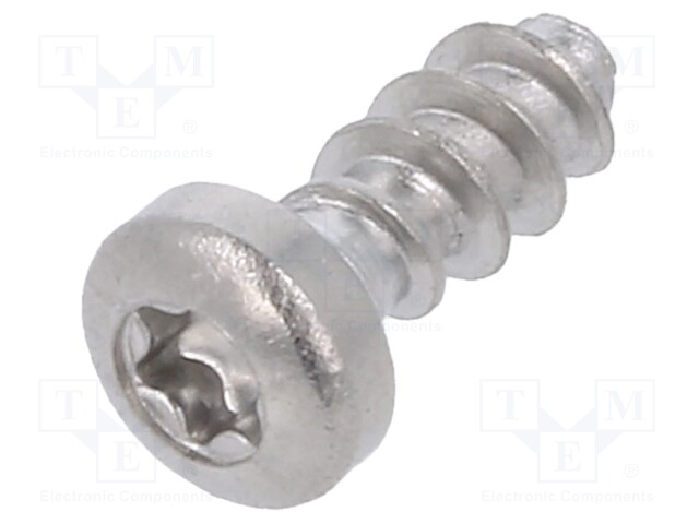 Screw; 2.5x5; Head: cheese head; Torx®; TX07; A2 stainless steel