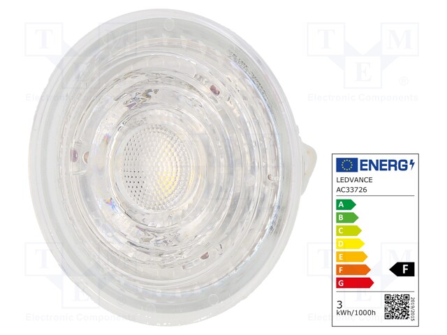 LED lamp; neutral white; GU5,3; 12VAC; 230lm; 2.6W; 36°; 4000K