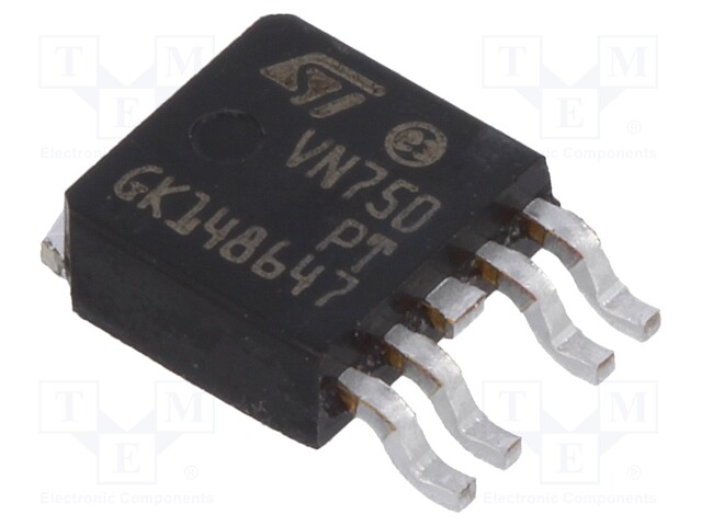 Driver; high-side; 6A; Channels: 1; PPAK; Package: tube; 5.5÷36V