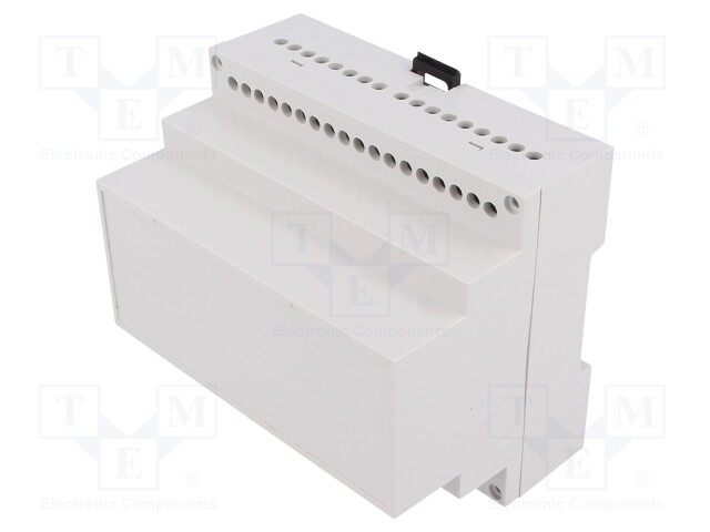 Enclosure: for DIN rail mounting; Y: 90mm; X: 105mm; Z: 71mm; noryl