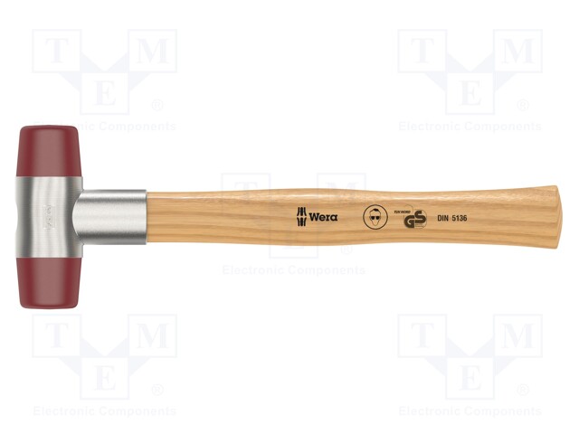 Hammer; 290mm; W: 102mm; 36mm; urethane; wood