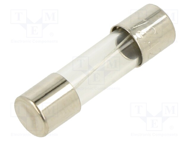 Fuse: fuse; 12A; 250VAC; glass; 20x5.2mm; bulk