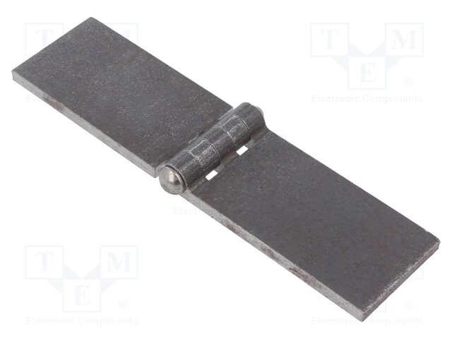 Hinge; Width: 160mm; steel; H: 40mm; V: without coating,for welding