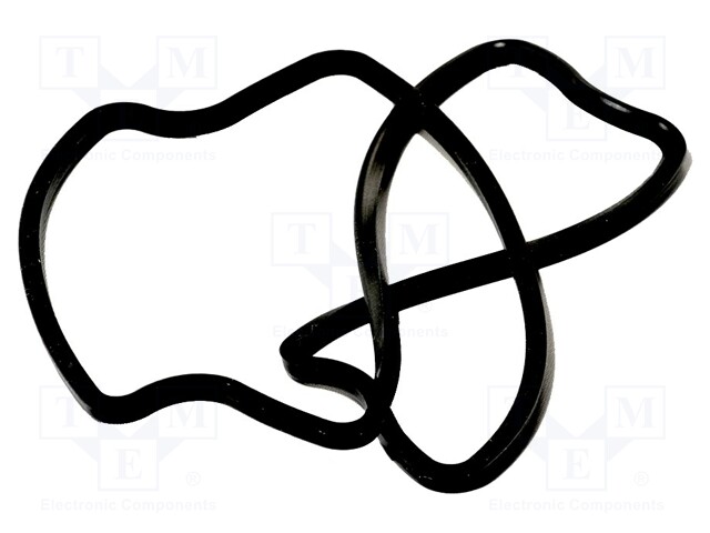 Gasket; HM-1590Z160; -40÷150°C; Gasket material: silicone rubber