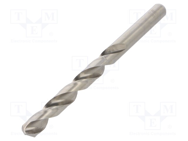 Drill bit; for metal; Ø: 11mm; Overall len: 142mm; HSS; 1pcs.