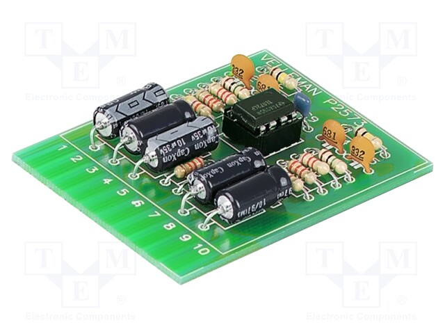 Circuit; stereo RIAA preamp; 10÷30VDC