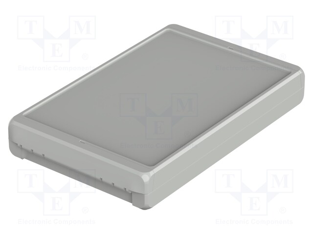 Enclosure: multipurpose; X: 170mm; Y: 271mm; Z: 40mm; BOCUBE; grey