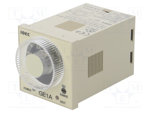 Timer; 0,1s÷10h; SPDT + SPDT; 240VAC/5A,24VDC/5A; 110÷120VAC