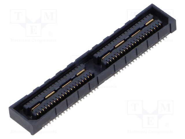 Connector: PCB to PCB; female; PIN: 80; 0.8mm; QSE; gold flash; SMT