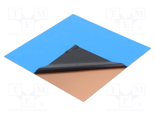 Laminate; hard paper; 1.6mm; L: 250mm; W: 250mm