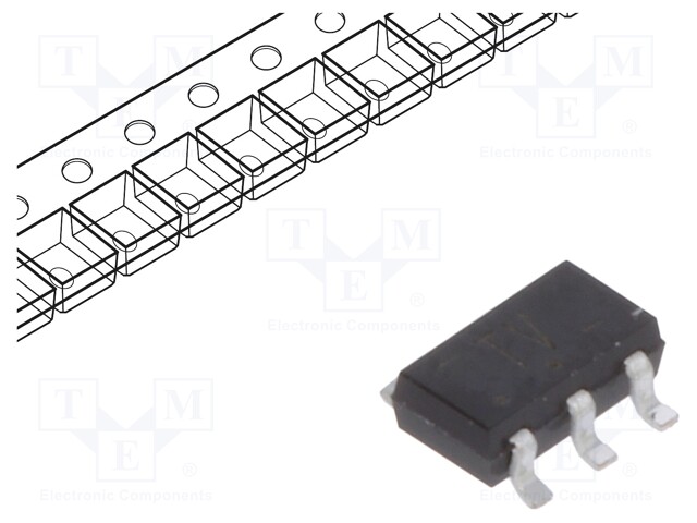 IC: digital; non-inverting,Schmitt trigger; Channels: 2; SMD; SC74