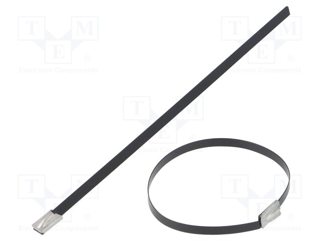 Cable tie; L: 157mm; W: 4.6mm; acid resistant steel AISI 316; 445N