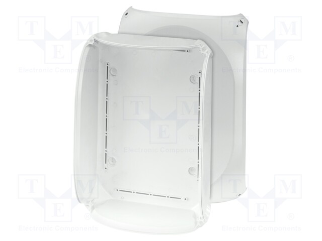 Enclosure: junction box; X: 255mm; Y: 355mm; Z: 122mm; IP66,IP67