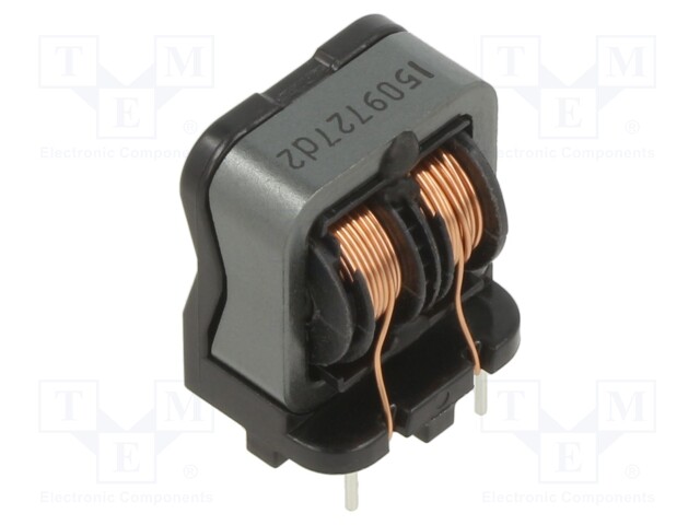 Inductor: wire; THT; 9.7mH; 1.5A; 140mΩ; -25÷120°C; 250VAC
